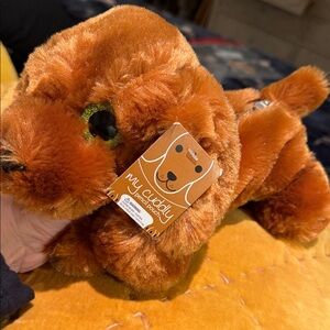 My Cuddly Pencil Pouch Plush Dog